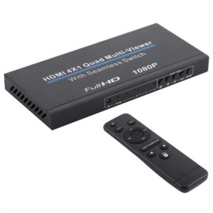 HDMI 4x1 Quad Multi Viewer 1080P FullHD