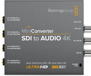 Blackmagic MiniConverter SDI / Audio 4K
